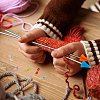 20Pcs 10 Style Synthetic Rubber Knitting Needle Point Protectors DIY-DC0002-56-6
