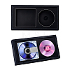 Man-made Board Plastic CD Display Stands ODIS-WH0030-303-1
