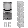 Outdoor Waterproof ABS Plastic Cable Boxes CON-WH0089-232B-1