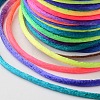 Nylon Satin Rattail Cords LS-NWIR-O001-A-20-2