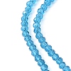 Transparent Glass Beads Strands GLAA-R135-2mm-19-3