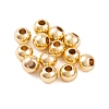 Rack Plating Brass Spacer Beads X-KKB-I709-03D-G-1