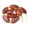 Natural Banded Agate Beads Strands G-F825-H01-03A-5