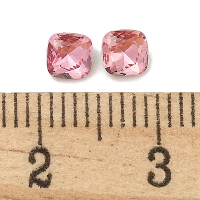 Glass Rhinestone Cabochons RGLA-L029-14B-1