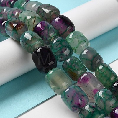 Natural Agate Beads Strands G-H295-F01-07-1