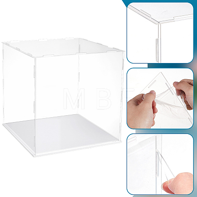 Acrylic Display Boxes CON-WH0123-27B-1