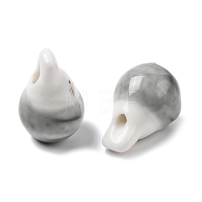 Handmade Porcelain Beads PORC-G015-04F-1