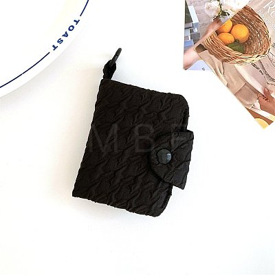 Candy Color Cloth Wallets with Snap Button PW-WGE578C-04-1