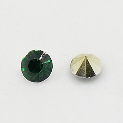 Grade AAA Pointed Back Resin Rhinestones CRES-R120-3.0mm-12-1