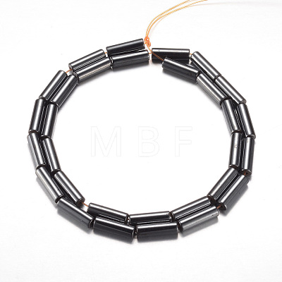 Magnetic Synthetic Hematite Bead Strands G-A164-05C-1