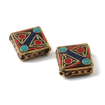 Handmade Polymer Clay Indonesia Beads PY-CBAAA14-13C-C-1