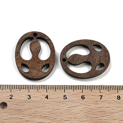 Walnut Wood Pendants FIND-Z050-09E-1