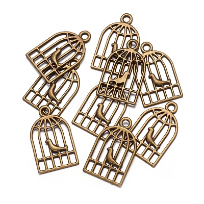 Metal Alloy Pendants X-PALLOY-A15345-AB-NF-1