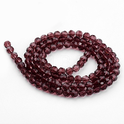 Transparent Glass Bead Strands X-GLAA-G013-8mm-59-1