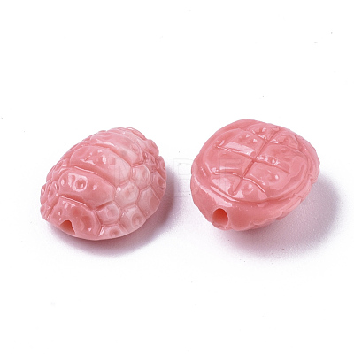 Carved Synthetic Coral Beads CORA-R019-033-1