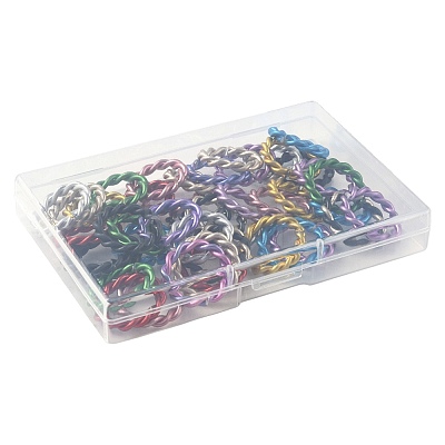 44Pcs 11 Colors Aluminum Quick Link Connectors ALUM-FS0001-01-1