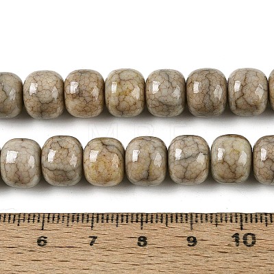Ombre Effect Dyed Glass Beads Strands GLAA-N067-01A-13-1
