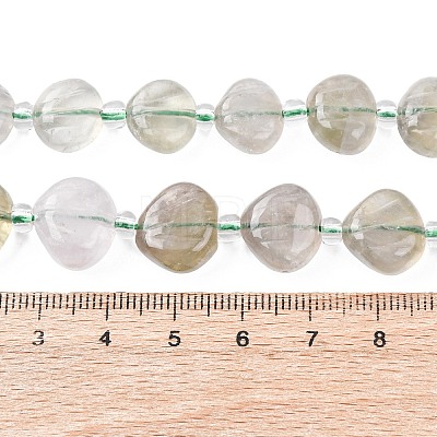 Natural Green Quartz Carved Beads Strands G-H339-A05-01-1
