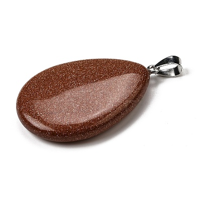 Synthetic Goldstone Pendants G-F820-14P-19-1