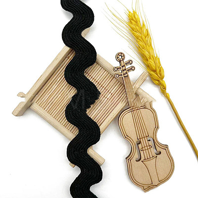 Polyester Wavy Fringe Trim OCOR-WH0046-94E-01-1