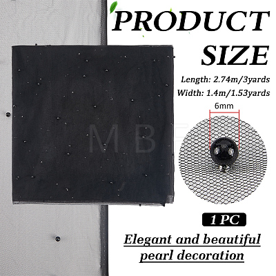 3 Yards Polyester Mesh Fabric DIY-WH0816-169D-1