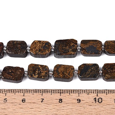 Natural Bronzite Beads Strands G-C098-A39-01-1