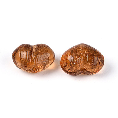 Handmade Gold Sand Lampwork Beads LAMP-T026-02A-03-1