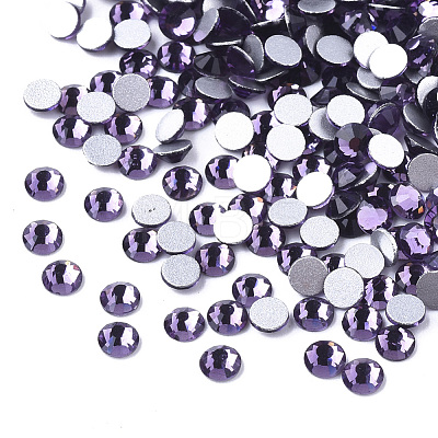 Glass Rhinestone Flat Back Cabochons RGLA-S002-06SS-06-1