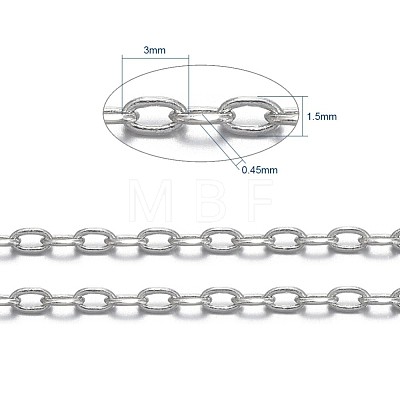 Brass Cable Chains CHC009Y-NFK-1