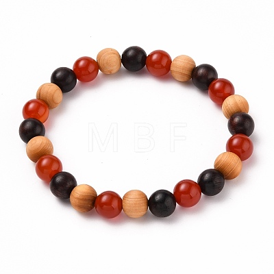 Stretch Bracelets Sets BJEW-JB05662-05-1