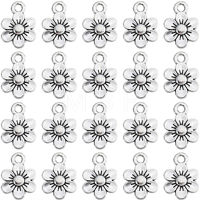 100Pcs Tibetan Style Alloy Charms FIND-SC0010-75B-1
