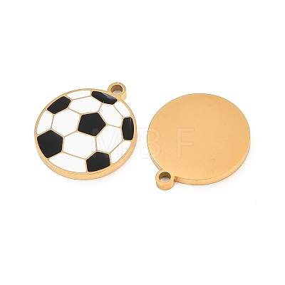 304 Stainless Steel Enamel Pendants STAS-Z190-07G-05-1