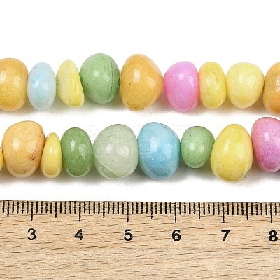 Dyed Natural White Jade Beads Strands GG-CBACF26-A03-05-1
