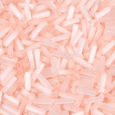 Glass Bugle Beads SEED-N007-28O-1