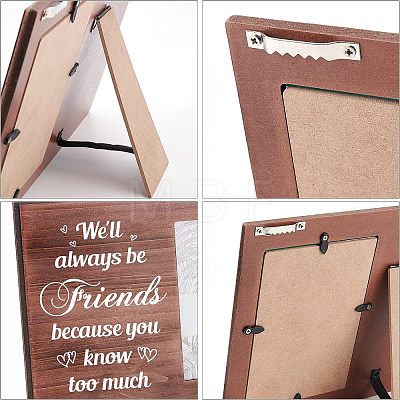 MDF Photo Frames DIY-WH0231-026-1