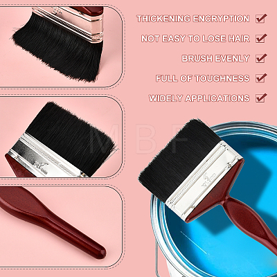  2 Pcs 2 Styles Bristle Paint Brush TOOL-NB0001-72-1