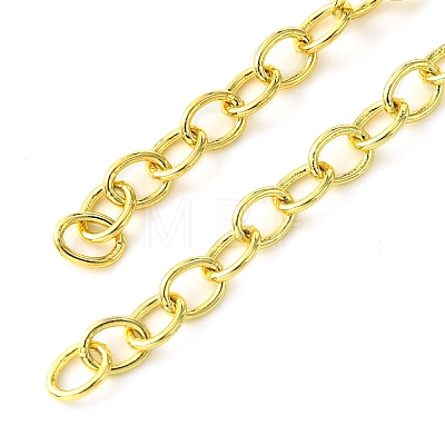 Rack Plating Brass Cable Chains CHC-G021-01G-1