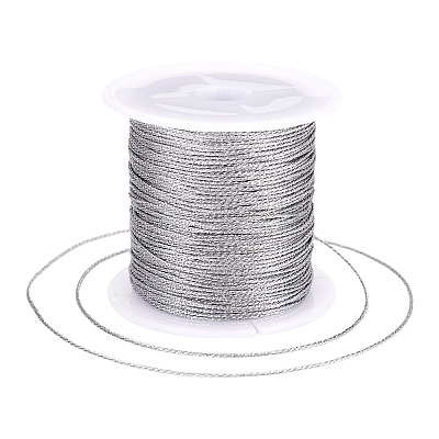 2 Rolls Round PET Metallic Thread MCOR-TADJ0001-01D-02-1