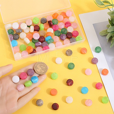 100Pcs Imitation Gemstone Acrylic Beads OACR-SP0001-05A-1