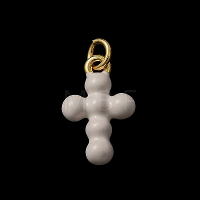 Brass Pendants KK-CBA2F11-16G-06-1