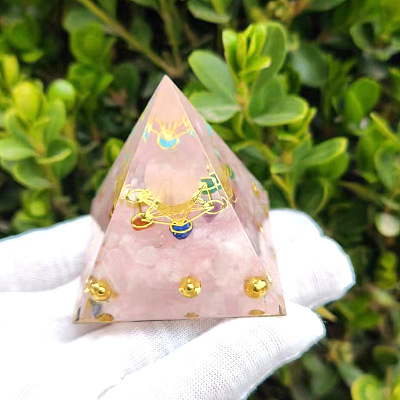 Orgonite Pyramid Resin Energy Generators PW-WG30CAA-02-1