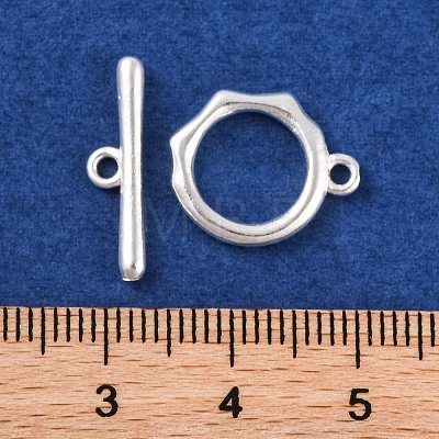 Brass Toggle Clasps KK-U024-02S-1