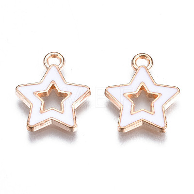 Alloy Enamel Pendants ENAM-S121-027-1