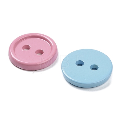 2-Hole Acrylic Buttons OACR-B035-07-1