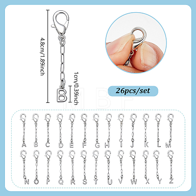 26Pcs 304 Stainless Steel Pendant Decorations HJEW-PH02536-1