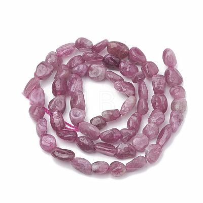 Natural Tourmaline Beads Strands X-G-S331-6x8-009-1
