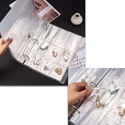 Transparent Jewelry Storage Book JX193A-1