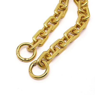Alloy Cable Chain Bag Strap FIND-WH0082-89-1