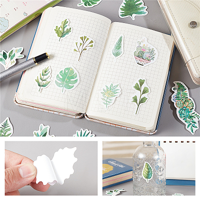 2 Sets Self-Adhesive Paper Stickers DIY-CP0007-32-1