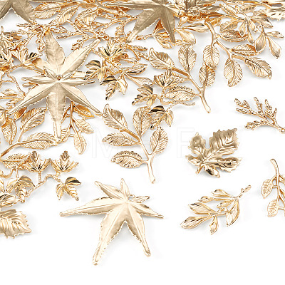 35Pcs 7 Styles Alloy Cabochons & Pendants FIND-TA0010-70-1